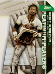 Rickey Henderson #PDC-26 Baseball Cards 2021 Topps Platinum Players Die Cut Prices