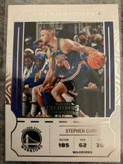 Stephen Curry #5 Basketball Cards 2022 Panini Contenders Game Night Ticket Prices