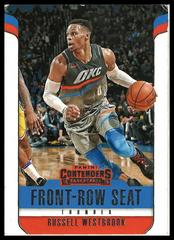 Russell Westbrook [Retail] Basketball Cards 2018 Panini Contenders Front-Row Seat Prices