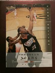 Thaddeus Young Basketball Cards 2008 Upper Deck First Edition Prices