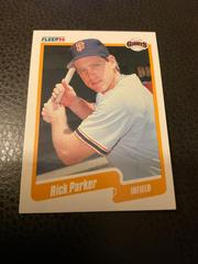 Rick Parker #U-63 Baseball Cards 1990 Fleer Update Prices