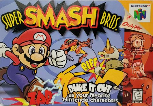 Super Smash Bros. Cover Art