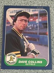 Dave Collins #415 Baseball Cards 1986 Fleer Prices