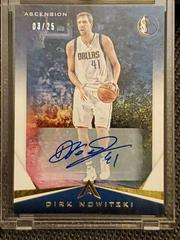 Dirk Nowitzki [Autograph] Basketball Cards 2017 Panini Ascension Prices