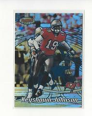 Keyshawn Johnson [Blue] #13 Football Cards 2002 Bowman's Best Prices