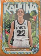 Caitlin Clark [Orange] #BK-15 Basketball Cards 2023 Bowman Chrome University The Big Kahuna Prices