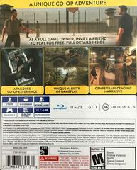 Back Cover | A Way Out Playstation 4