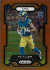 Puka Nacua [Orange] #357 Football Cards 2023 Panini Prizm Prices