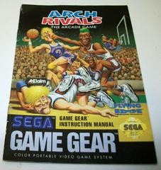 Arch Rivals - Manual | Arch Rivals Sega Game Gear