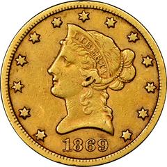 1869 S Coins Liberty Head Gold Eagle Prices