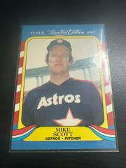 Mike Scott Baseball Cards 1987 Fleer Limited Edition Prices
