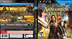 Slip Cover Scan By Canadian Brick Cafe | Lord of the Rings: Aragorn's Quest Playstation 3