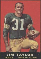 Jim Taylor #41 Football Cards 1961 Topps Prices