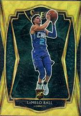LaMelo Ball [Gold Wave] #183 Basketball Cards 2020 Panini Select Prices