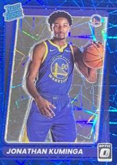 Jonathan Kuminga [Blue Velocity] Basketball Cards 2021 Panini Donruss Optic Prices