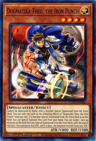 Dogmatika Theo, the Iron Punch [1st Edition] ROTD-EN006 YuGiOh Rise of the Duelist