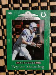 Peyton Manning [Green] Football Cards 1999 Playoff Absolute Prices