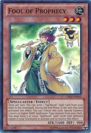 Fool of Prophecy | Ungraded | YuGiOh Cosmo Blazer