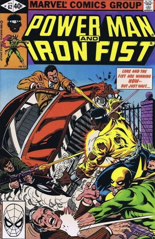 Power Man and Iron Fist #62 (1980) Comic Books Power Man and Iron Fist