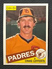 Craig Lefferts #75 Baseball Cards 1985 O Pee Chee Prices