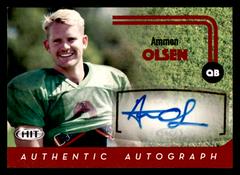 Ammon Olsen [Autograph] #A-94 Football Cards 2016 SAGE HIT Prices