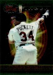 Kirby Puckett [Refractor] Baseball Cards 1994 Finest Prices
