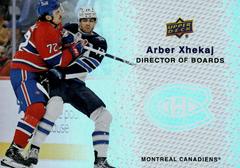 Arber Xhekaj #DB-10 Hockey Cards 2023 Upper Deck Director of Boards Prices