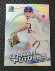 Mick Abel #FMF-14 Baseball Cards 2021 Bowman Chrome 40 Man Futures Prices