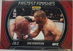 Dan Henderson Ufc Cards 2022 Panini Instant UFC Fastest Finishes Prices
