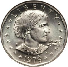 1979 S [TYPE 2 PROOF] Coins Susan B Anthony Dollar Prices