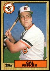 Cal Ripken Jr. Baseball Cards 1987 Topps Prices
