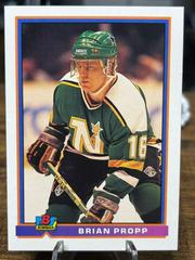 Brian Propp #123 Hockey Cards 1991 Bowman Prices