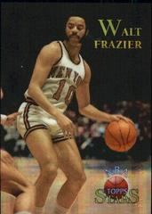 Walt Frazier [Finest Refractor] Basketball Cards 1996 Topps Stars Prices
