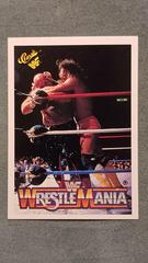 Macho Man Randy Savage, George The Animal Steele Wrestling Cards 1990 Classic WWF The History of Wrestlemania Prices