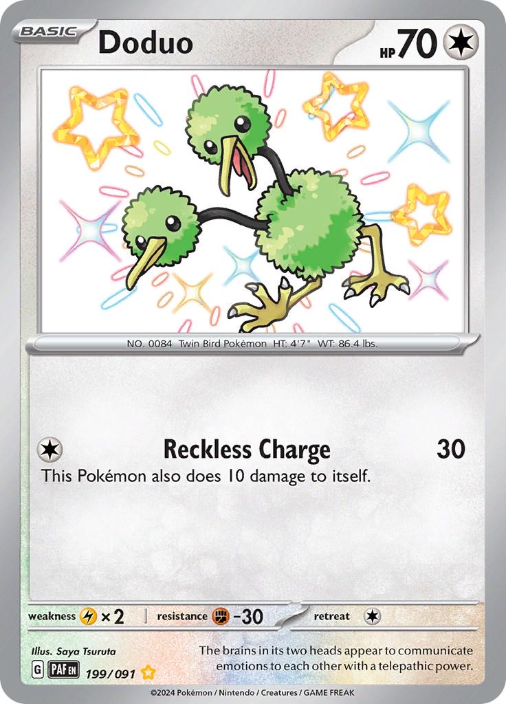 Doduo #199 Pokemon Paldean Fates