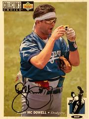 Roger McDowell [Silver Signature] #196 Baseball Cards 1994 Collector's Choice Prices