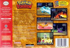 Back Cover | Pokemon Stadium Nintendo 64