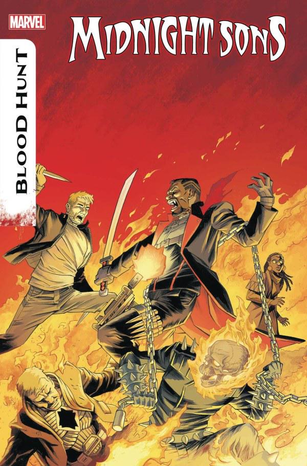 Midnight Sons: Blood Hunt [Shalvey] #2 (2024) Comic Books Midnight Sons: Blood Hunt