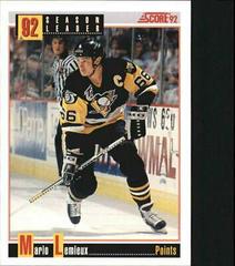 Mario Lemieux #413 Hockey Cards 1992 Score Prices