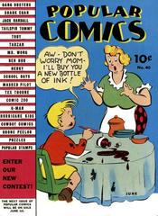 Popular Comics #40 (1939) Comic Books Popular Comics Prices