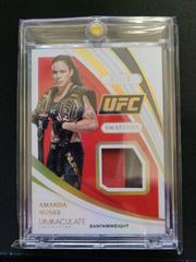 Amanda Nunes [Gold] #S-ANS Ufc Cards 2021 Panini Immaculate UFC Swatches Prices