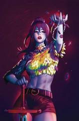 Immortal Red Sonja [Leirix Ultraviolet Virgin] Comic Books Immortal Red Sonja Prices