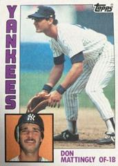 Don Mattingly Baseball Cards 1984 Topps Prices