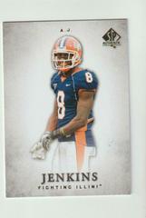 A.J. Jenkins #1 Football Cards 2012 SP Authentic Prices