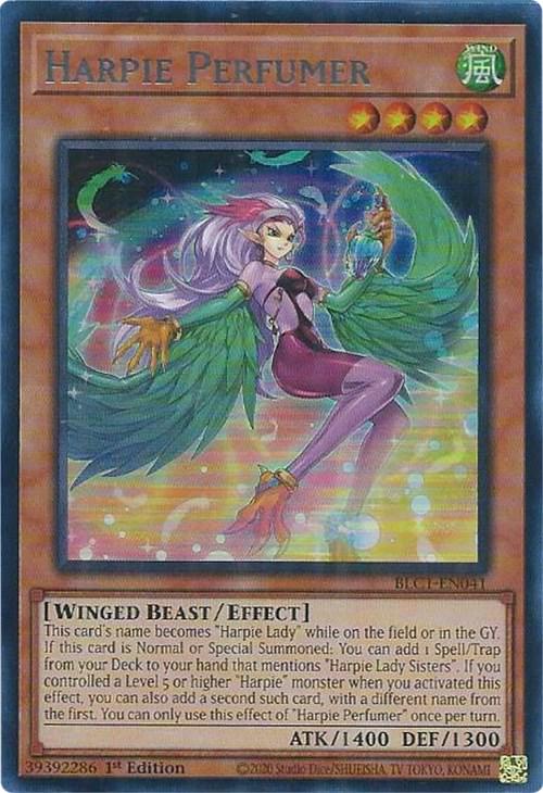 Harpie Perfumer [1st Edition] BLC1-EN041 YuGiOh Battles of Legend: Chapter 1