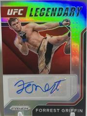 Forrest Griffin [Silver] #LS-FGF Ufc Cards 2022 Panini Prizm UFC Legendary Signatures Prices