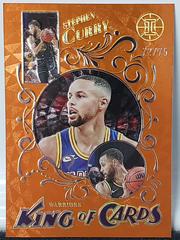 Stephen Curry [Orange] #2 Basketball Cards 2021 Panini Illusions King of Cards Prices