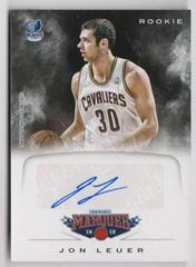 Jon Leuer #77 Basketball Cards 2012 Panini Marquee Rookie Signatures Prices