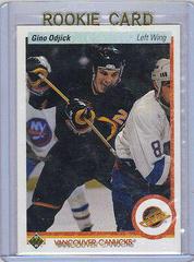 Gino Odjick Hockey Cards 1990 Upper Deck Prices