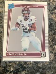 Isaiah Spiller #18 Football Cards 2022 Panini Chronicles Draft Picks Donruss Optic Rated Rookie Prices